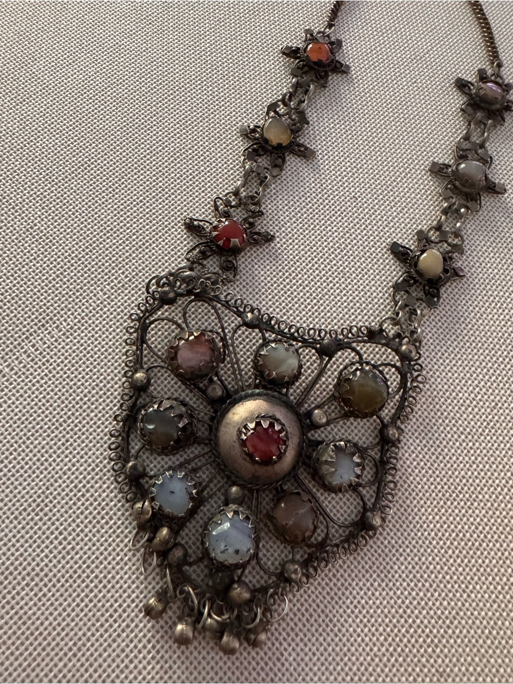 Worldly vintage necklace